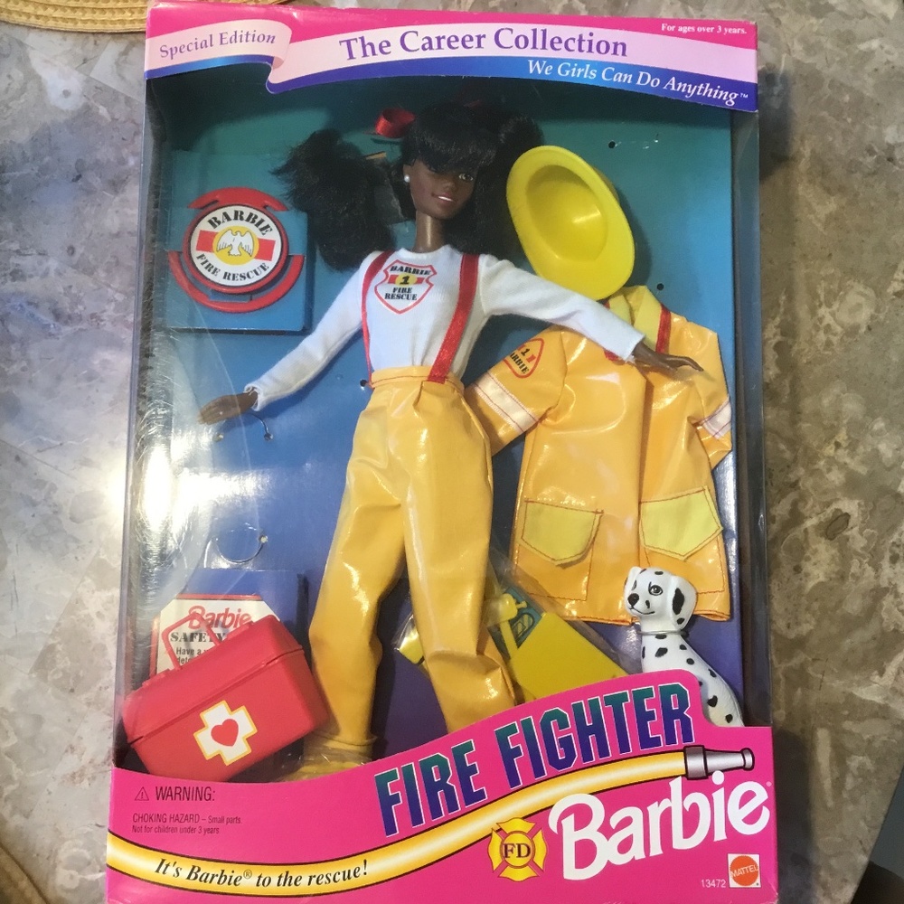 Barbie Fire Fighter Careers Collection (1994) NICE!